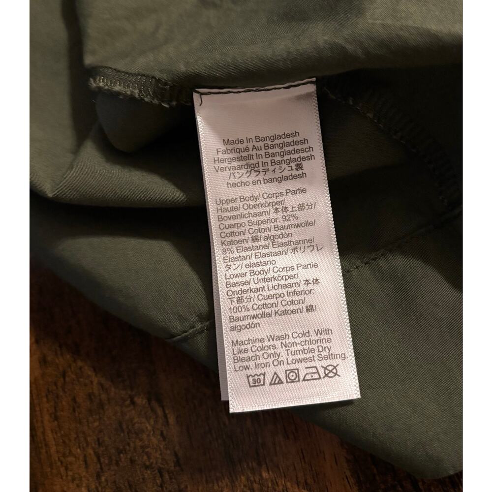 J Crew Women's Small Dress Midi Mixy Cotton Short Sleeve Pockets A Line - Picture 5 of 10
